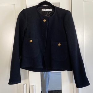 Tweed short jacket